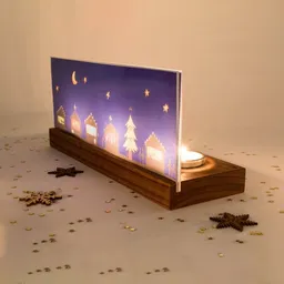 klotzaufklotz klotzaufklotz Weihnachtskrippe Weihnachtsmarkt – Produktbild 1 von 1