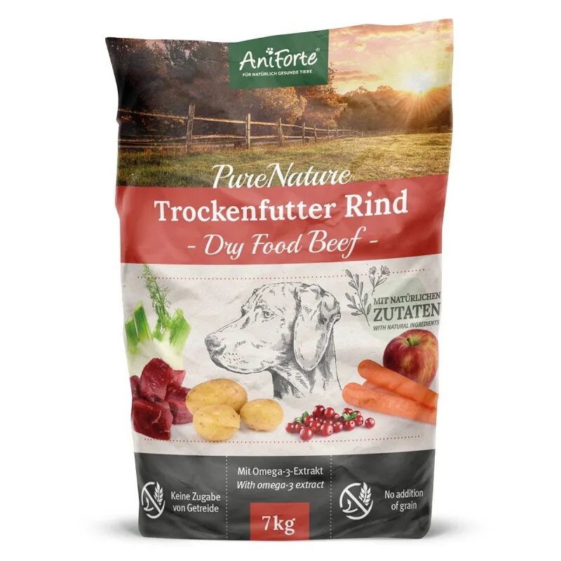 AniForte AniForte Trockenfutter Rind 7 kg – Produktbild 1 von 2