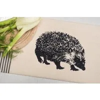 Hirschkind Hirschkind Bio & Fair-Trade-Geschirrtuch "Igel" natur – Produktbild 1 von 1