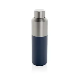 XD Collection Fluid Flasche aus RCS-zertifiziert recyceltem Stahl, 600ml, navy blau – Produktbild 1 von 1