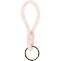 El Puente El Puente Schlüsselanhänger aus Glasperlen in Rosa | Fair Trade & Handmade aus Indien – Produktbild 1 von 1