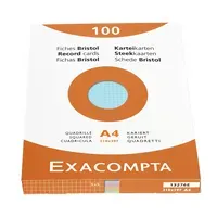 Exacompta Exacompta Karteikarte DIN A4 kariert – Produktbild 2 von 2