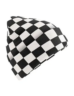Beechfield Beechfield Beanie mit auffälligem Schachbrettmuster Checkerboard – Produktbild 1 von 1