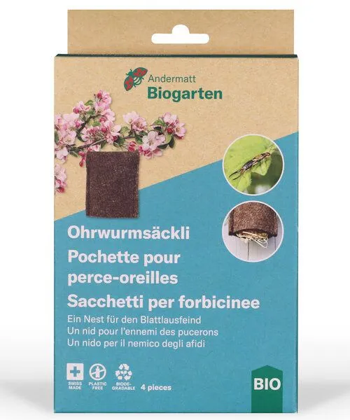 Andermatt Biogarten Andermatt Biogarten Ohrwurmsäckli 4 Stück – Produktbild 2 von 2