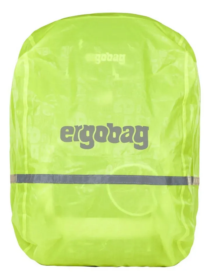 Ergobag Ergobag Rucksack-Regenschutz Regenschutz für Schulranzen (1-St), reflektierend, Gelb, – Produktbild 1 von 2