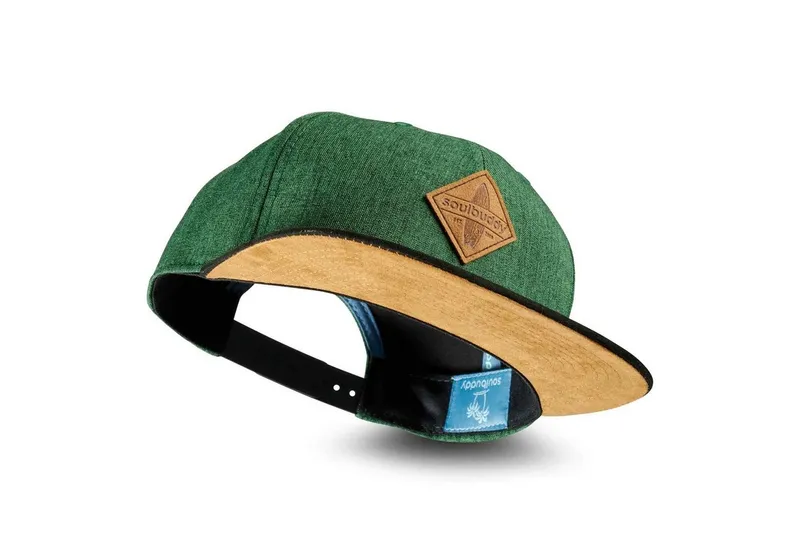 Soulbuddy Snapback Cap Basecap für Damen & Herren (auch als Kids Caps erhältlich, One Size, Unisex, Größenverstellbar), Grün, – Produktbild 2 von 8