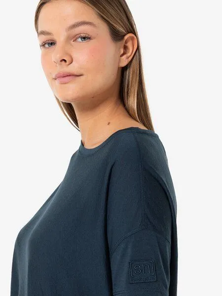 Super.Natural Super.Natural Kleid YOGA LOOSE BIO J DRESS für Damen, Merino, Blueberry, – Produktbild 2 von 3