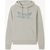 ilovemixtapes ilovemixtapes Paperboat Damen Hoodie aus Bio-Baumwolle – Fair, Nachhaltig & Handbedruckt – Produktbild 1 von 1