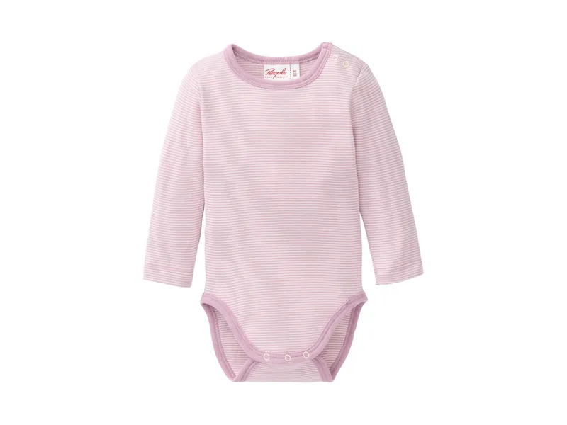People Wear Organic People Wear Organic Body WS flieder geringelt 50/56, Lila, – Produktbild 1 von 1