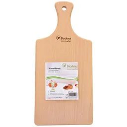 Biodora Biodora Bio-Schneidebrett mit Griff – 32 x 15 cm – Zertifiziertes Buchenholz – Nachhaltig & Edel – Hergestellt in Österreich – Produktbild 1 von 1