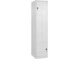 C+P C+P Z-Spind Classic PLUS, 2 Fächer, 1850x400x500mm, Verkehrsweiß/Verkehrsweiß – Produktbild 1 von 1