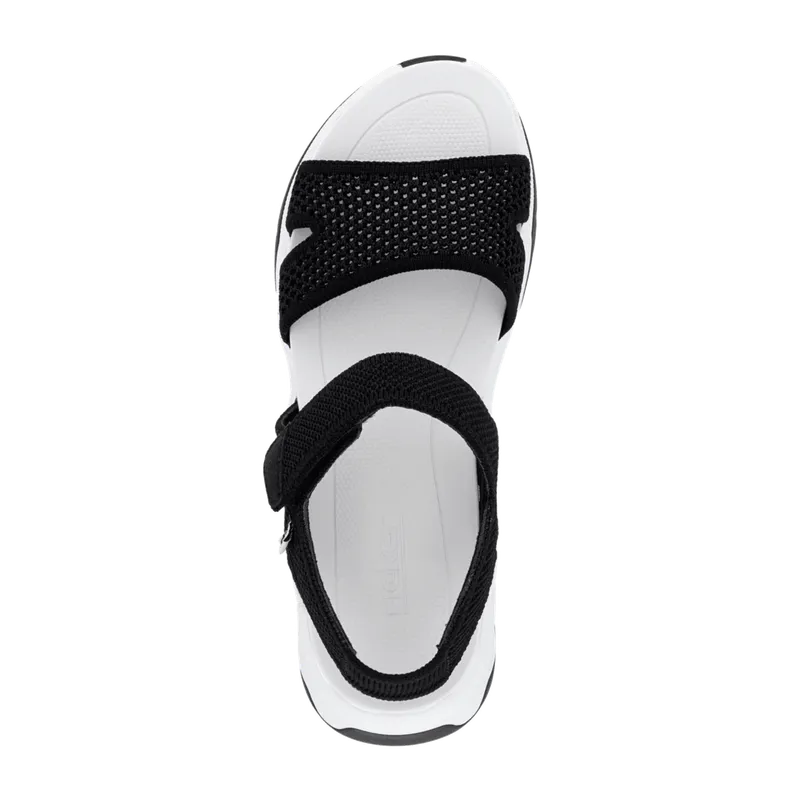 Rieker Rieker Sport - W3152-00 für Damen, schwarz, Größe 42 EU, Schwarz, – Produktbild 4 von 6