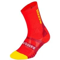 DillySocks DillySocks Sportsocken „Active Performance“, Rot,gelb, – Produktbild 1 von 1