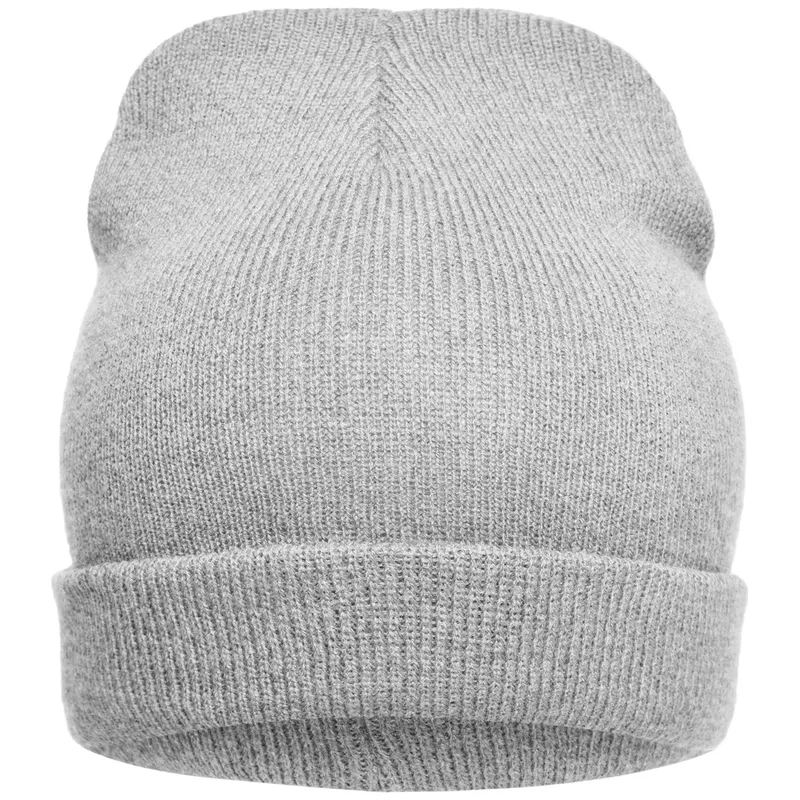 Myrtle Beach myrtle beach Sehr leichte Promotion Strickmütze mit Umschlag MB7112 Gr. one size light-grey-melange – Produktbild 1 von 1