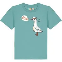 watabout kids watabout.kids T-Shirt Kinder Moin Seagull, Teal monstera, – Produktbild 1 von 1