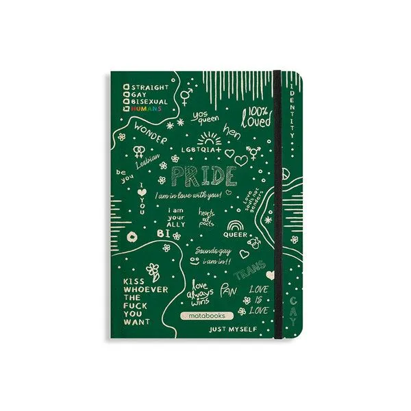 matabooks® matabooks® Nachhaltiges A5 Notizbuch/Journal/Schreibheft aus Süßgraspapier – Nari (punktiert), Nature, – Produktbild 1 von 3