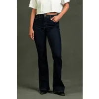 Kuyichi Kuyichi Damen vegan Jeans Lisette Flare Indigo Rinse – Produktbild 1 von 1