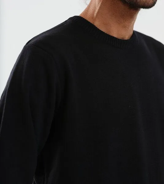 Gary Mash GARY MASH Strickpullover James aus Biobaumwolle, Schwarz, – Produktbild 4 von 4