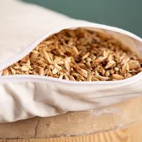 nahtur-design nahtur-design Nackenrolle mit leichtem Lodenbezug | Naturfüllung, Beige_02, – Produktbild 2 von 5