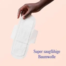 Yoni Yoni Binden normal mit Flügeln - 100 % Bio-Baumwolle x20 – Produktbild 1 von 1