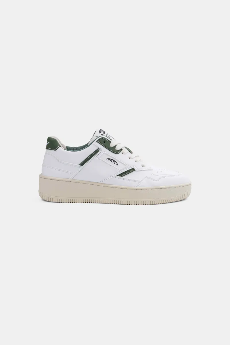 MoEa MoEa Herren vegan Sneaker Origin White & Green Apple, Weiß, – Produktbild 1 von 2