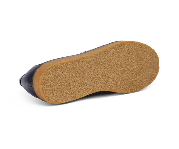 World Walkers World Walkers Vegane Herren Schuhe MOCTOE LOAFER mit Kreppsohle aus Naturkautschuk, Schwarz, – Produktbild 4 von 4