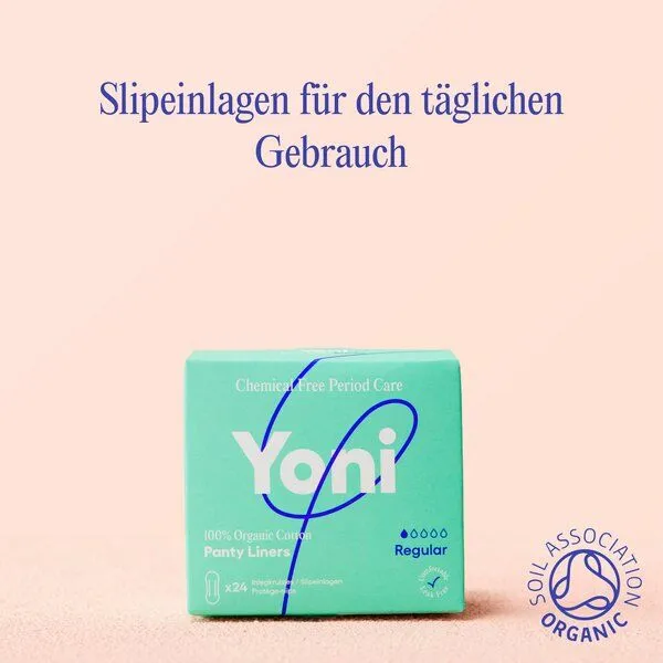 Yoni Yoni Slipeinlagen (24) aus Bio Baumwolle – Produktbild 4 von 6