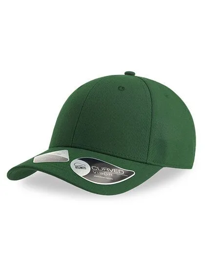 Atlantis Headwear Atlantis Headwear Joshua Cap Klassische Baseballkappe verstellbarer Klettverschluss, Bottle green (grün), – Produktbild 2 von 2