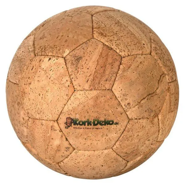 Kork-Deko Kork-Deko nachhaltiger Fußball aus Kork | vegan | ökologisch | Lederalternative – Produktbild 1 von 4