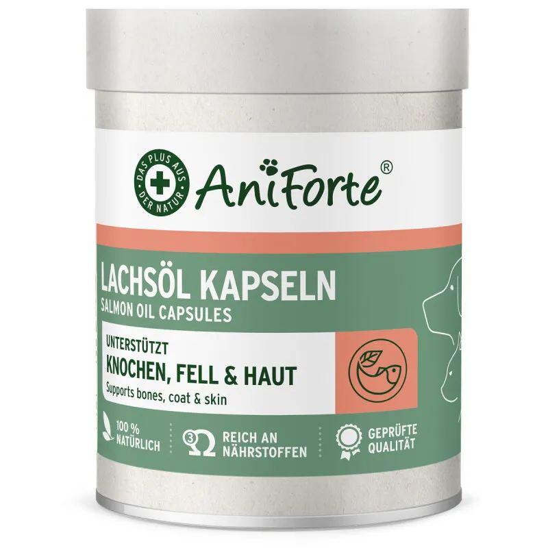 AniForte AniForte Lachsöl Kapseln 200 Stück – Produktbild 1 von 2
