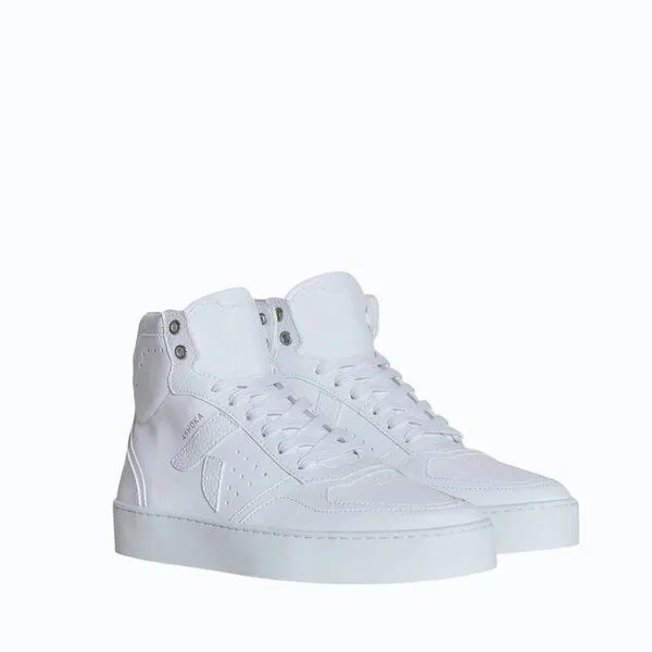 Ashoka Paris Ashoka Paris Mateo High-Top Sneaker Weiß, Biobasiert & Recycelt – Produktbild 2 von 5