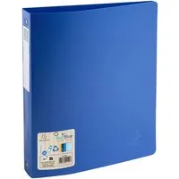 Exacompta Exacompta Ringbuch "BEE BLUE" aus Recyclingkunststoff, DIN A4, 4-Ring-Mechanik, blau – Produktbild 1 von 1