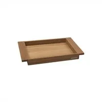 NATUREHOME NATUREHOME Tablett Holz Eiche Holz Serviertablett Handarbeit Serie NH-E 3 Größen – Produktbild 1 von 1