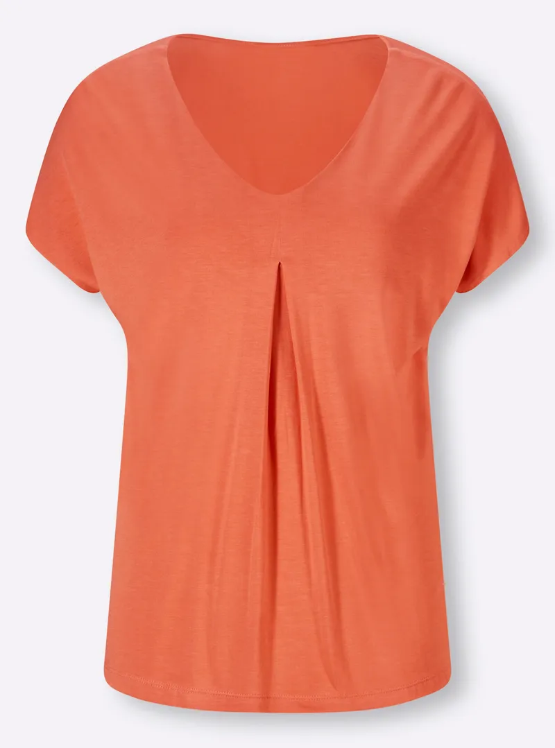 heine Kurzarmshirt mandarine, Mandarine, – Produktbild 2 von 2