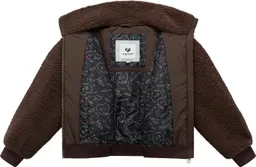 ragwear ragwear Plüschjacke Tillie Y oversized Damen Teddyjacke mit Rippstrickbündchen – Produktbild 1 von 1