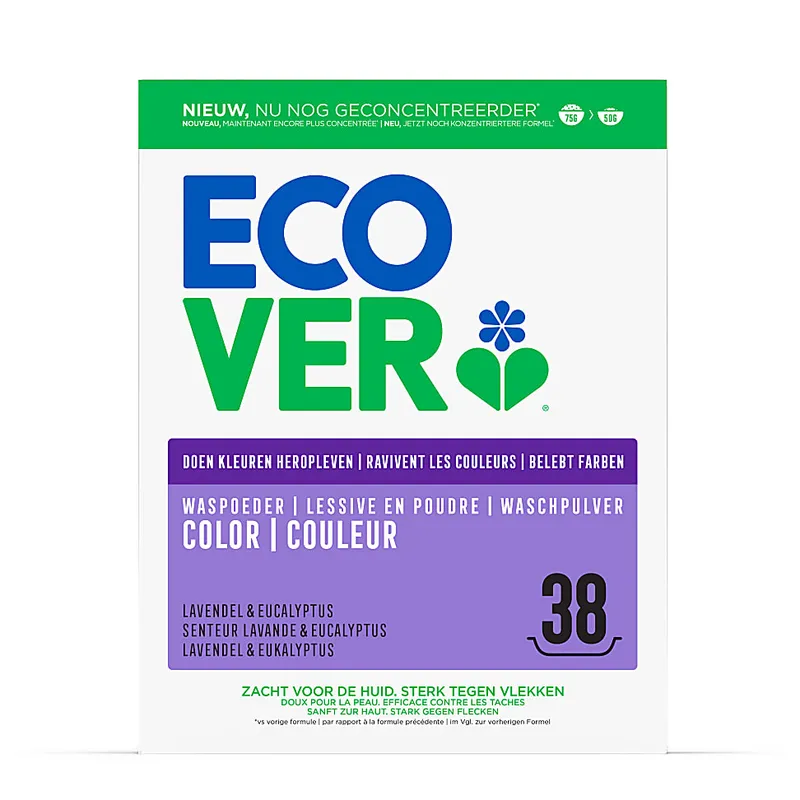 Ecover Ecover Color Waschpulver 1.9kg – Produktbild 1 von 1