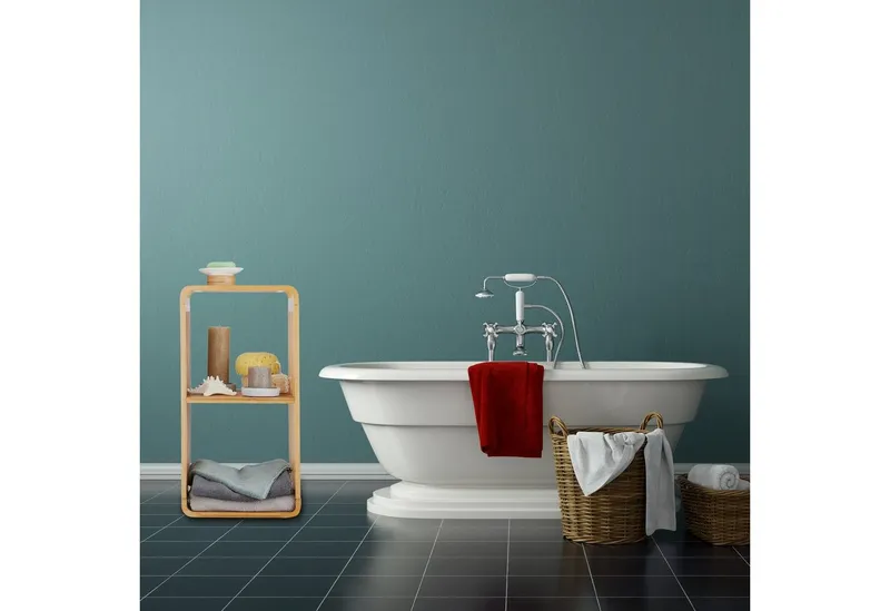 RELAXDAYS RELAXDAYS Badregal Bambus Regal mit Ablagen, 3-tlg., 3, Braun, – Produktbild 2 von 5