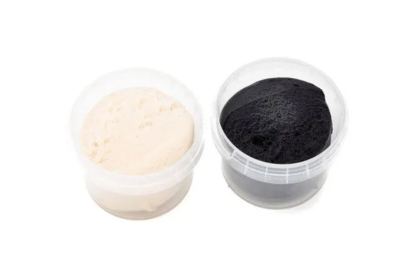 neogrün neogrün Easy-Knete 2er Set "Suri", Schwarz/weiß, – Produktbild 4 von 6