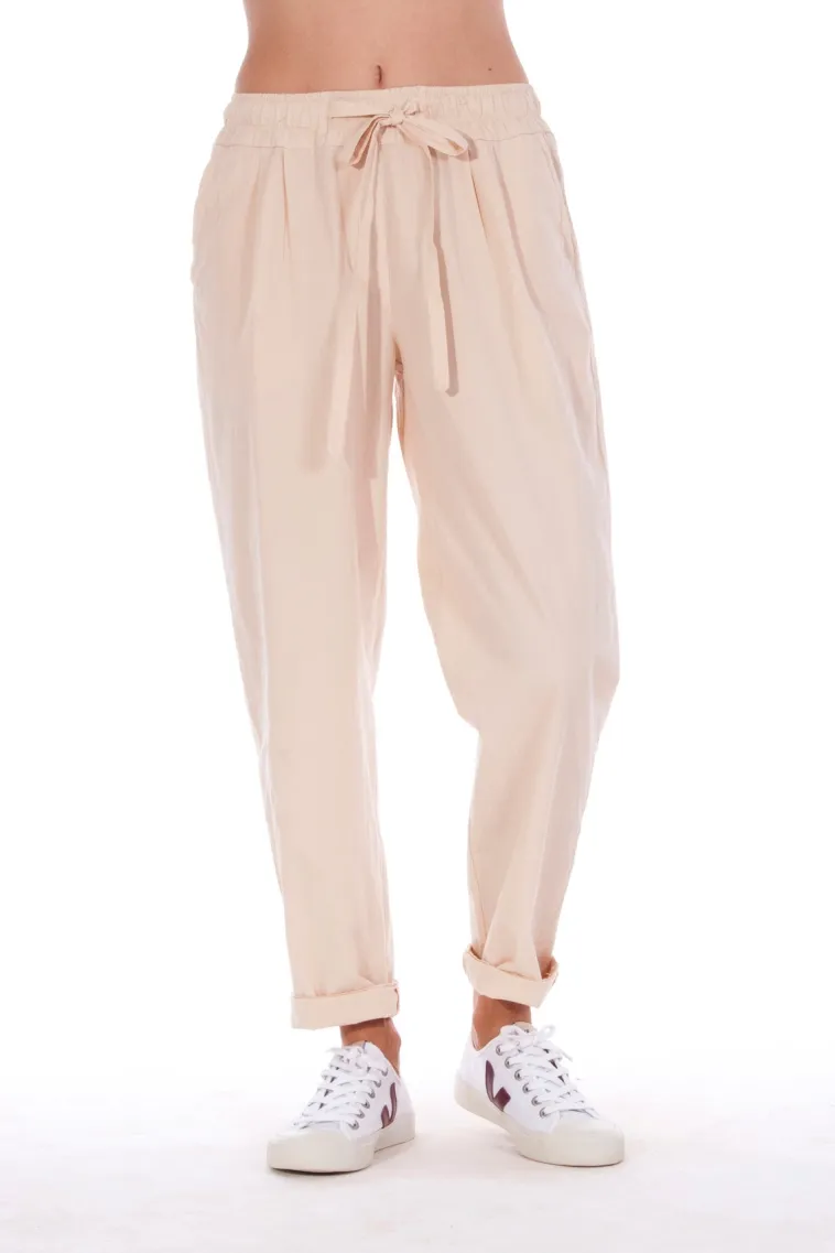 RAVENS VIEW IBIZA RAVENS VIEW IBIZA Damen vegan Hose Santorini Sand Beige, Beige, – Produktbild 2 von 2