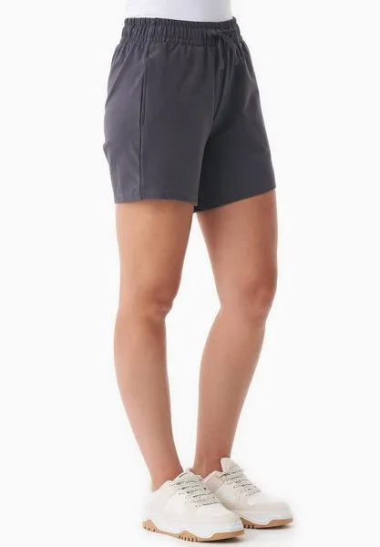 ORGANICATION ORGANICATION SABBRINA | Leichte Sweatshorts aus Bio-Baumwolle, Shadow, – Produktbild 2 von 4