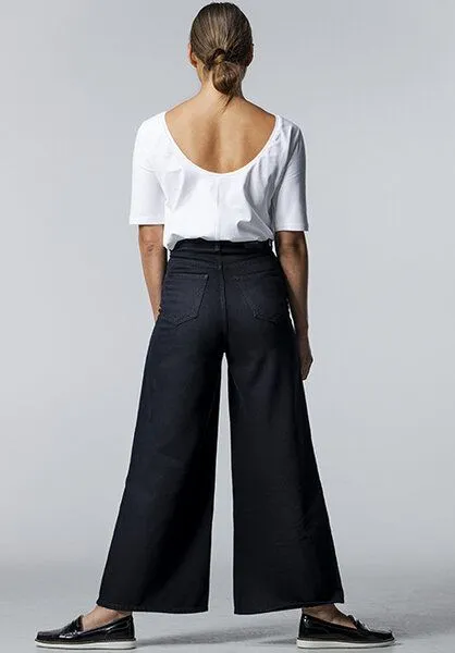 Lovjoi Lovjoi Wide Cropped BARLERIA overdyed black – Produktbild 4 von 4