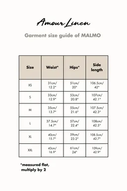 AmourLinen AmourLinen Damen vegan Hose Malmö Holzkohle – Produktbild 1 von 1