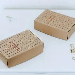 Fines Papeterie Fines Papeterie 3 Geschenkschachteln * Alles Liebe * Scrabble * für kleine und mittlere Geschenke – Produktbild 1 von 1