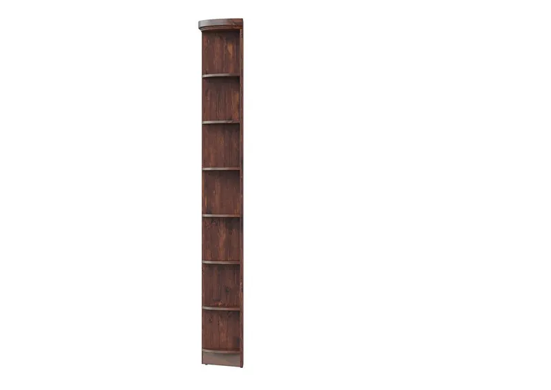 OTTO home Anbauregal Soeren Abschlussregal Höhen 97 bzw. 220 cm, aus massiver Kiefer, passend für Tiefe 29 cm, FSC®-zertifiziert, Braun, – Produktbild 8 von 8