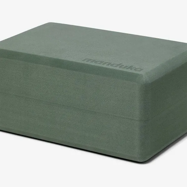 Manduka Manduka Recycled Foam Block, Sage (grün), – Produktbild 3 von 4