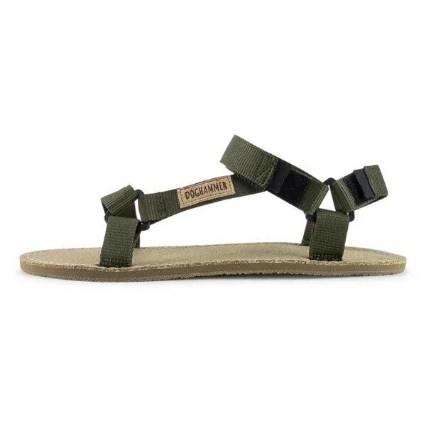 Doghammer Doghammer Vegane Barfußschuh-Sandale - Terrar Sandal, Grün (khaki), – Produktbild 1 von 4