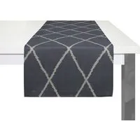 Nature by Adam Nature by Adam Tischläufer aus 100% Bio-Baumwolle - Made in Germany - Casket Valdelana, Dunkelblau, – Produktbild 1 von 1
