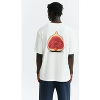 thinking mu Thinking MU Herren vegan T-Shirt Eric Figa Oversize Weiß – Produktbild 1 von 1