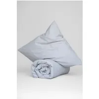 MELA MELA unisex vegan Bettwäscheset Majuli Blau/Naturweiß Gestreift, Weiãÿ, – Produktbild 1 von 1