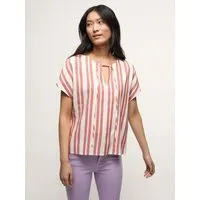 LANIUS LANIUS Kurzarmbluse aus Leinen mit TENCEL & ECOVERO – Produktbild 1 von 1